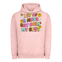 Pigment Salmon bit of a mess but doin' my best Urban Hoodie - Artiststas