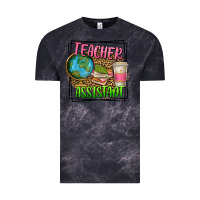 Cloud Black teacher assistant Vintage Tee - texasbilliewilder