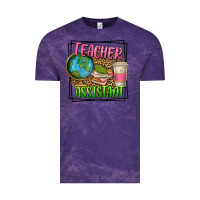 Cloud Purple teacher assistant Vintage Tee - texasbilliewilder
