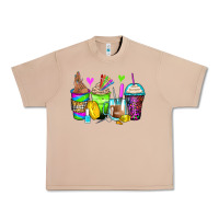 Burro nail art coffee cups Urban Heavy Tee - Zillion Design Studio