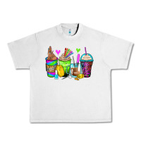 Lunar Rock nail art coffee cups Urban Heavy Tee - Zillion Design Studio