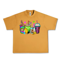 Peanut Butter nail art coffee cups Urban Heavy Tee - Zillion Design Studio