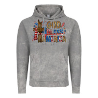 Cloud Rock god  bless america with cross Vintage Hoodie - RanaPortraitStore