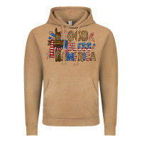 Vintage Camel god  bless america with cross Vintage Hoodie - RanaPortraitStore