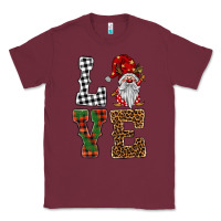 Burgundy love gnomes Classic Tee - BarkalooDesign