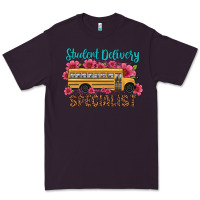 Plum student delivery specialist school bus Premium Tee - Artiststas