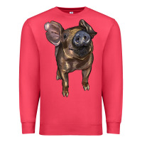 Cardinal baby duroc pig Premium Sweatshirt - LillyAllenDesigns