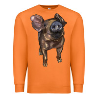 Carrot baby duroc pig Premium Sweatshirt - LillyAllenDesigns
