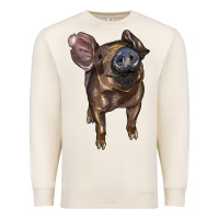Sandshell baby duroc pig Premium Sweatshirt - LillyAllenDesigns