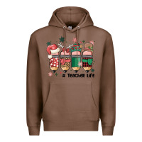 Chestnut teacher christmas Premium Hoodie - MaliasSmallBusiness