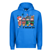 True Royal teacher christmas Premium Hoodie - MaliasSmallBusiness