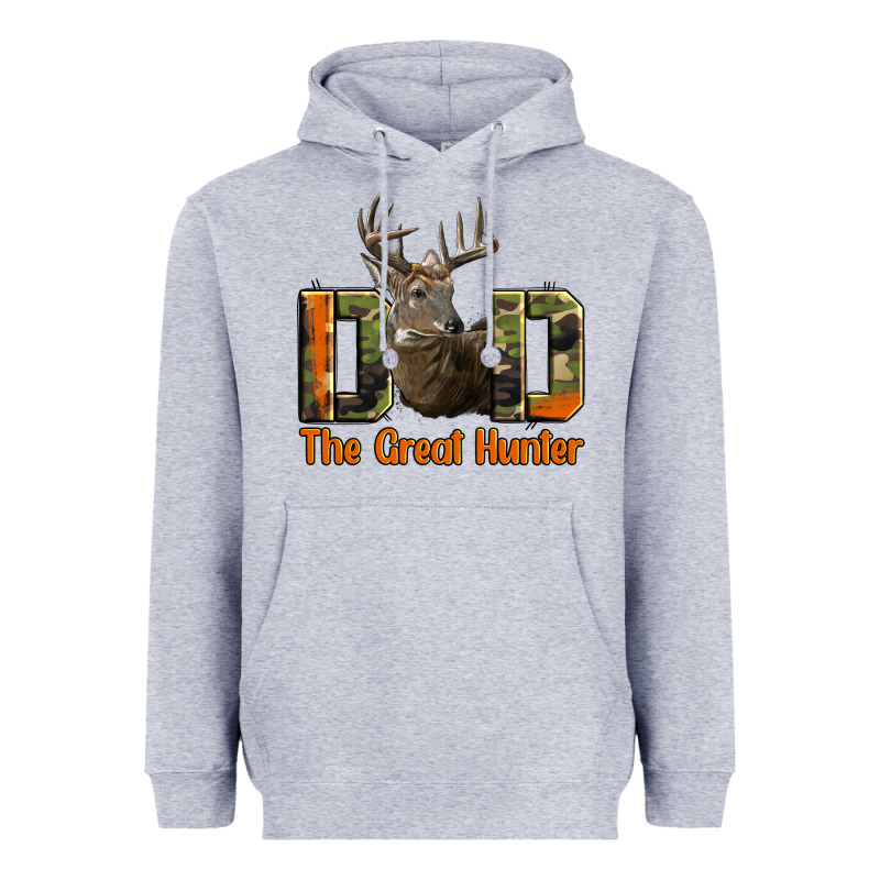 Western Dad The Great Deer Hunter Heavyweight Hoodie by LillyAllenDesigns | Teevron