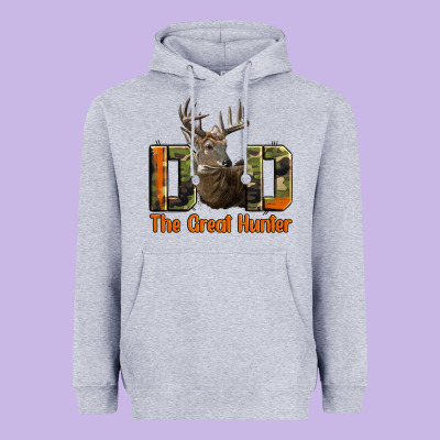 Western Dad The Great Deer Hunter Heavyweight Hoodie Designed By Lillyallendesigns