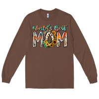 Chestnut world is best mom Long Sleeve Tee - RacoonDesign