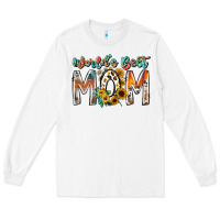White world is best mom Long Sleeve Tee - RacoonDesign