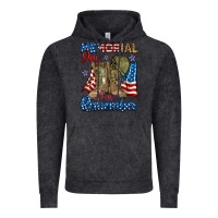Vintage Black memorial day honor remember Vintage Hoodie - RanaPortraitStore