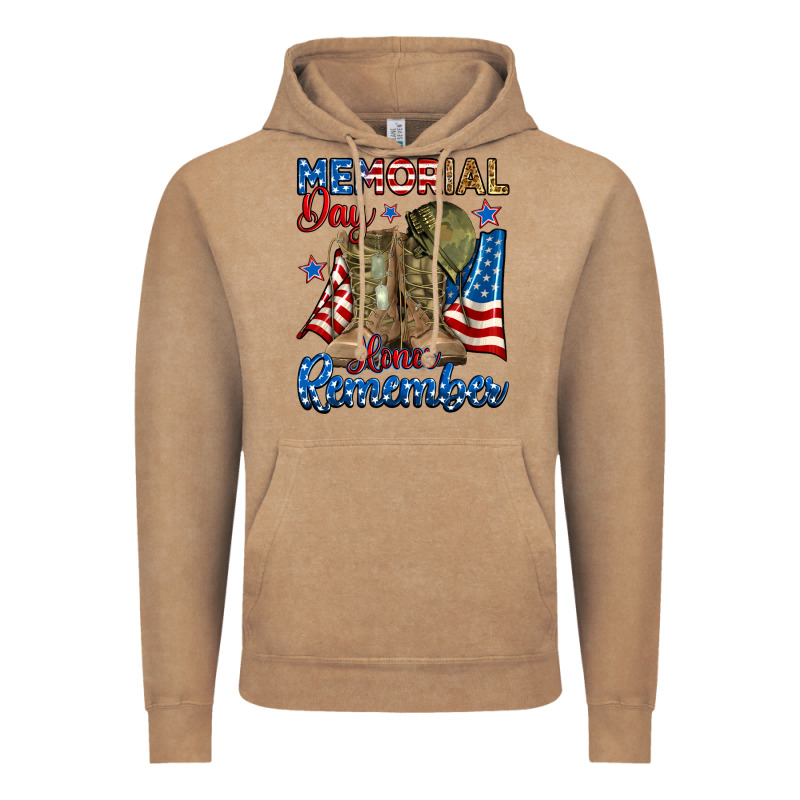 Memorial Day Honor Remember Vintage Hoodie by RanaPortraitStore | Teevron