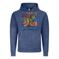 Vintage Denim memorial day honor remember Vintage Hoodie - RanaPortraitStore