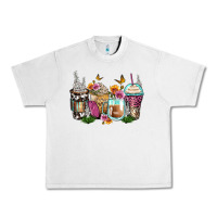 Lunar Rock floral coffee cups Urban Heavy Tee - Zillion Design Studio