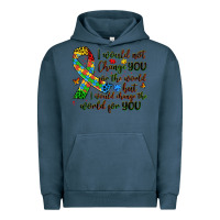 Pigment Midnight Navy autism awareness Urban Hoodie - Artiststas