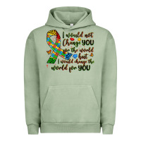 Pigment Oil Green autism awareness Urban Hoodie - Artiststas