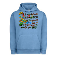 Pigment Pebble Blue autism awareness Urban Hoodie - Artiststas