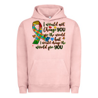 Pigment Salmon autism awareness Urban Hoodie - Artiststas