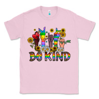 Bubblegum Pink be kind Classic Tee - CowhideDigitalArt