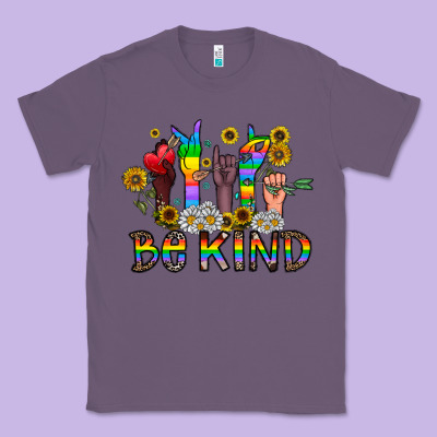 Be Kind Classic Tee Designed By Cowhidedigitalart