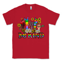 Red be kind Classic Tee - CowhideDigitalArt