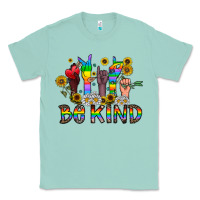 Seafoam be kind Classic Tee - CowhideDigitalArt