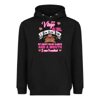 As A Virgo Girl Zodiac Girls Heavyweight Hoodie | Teevron