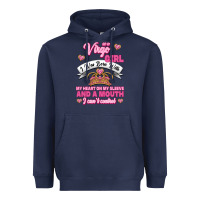 Navy as a virgo girl zodiac girls Heavyweight Hoodie - Jasminsmagicworld