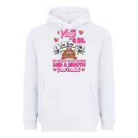 White as a virgo girl zodiac girls Heavyweight Hoodie - Jasminsmagicworld