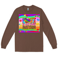 Chestnut love is all that matters Long Sleeve Tee - HRA Design Shop