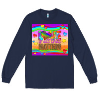 Navy love is all that matters Long Sleeve Tee - HRA Design Shop
