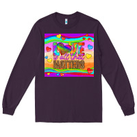 Plum love is all that matters Long Sleeve Tee - HRA Design Shop