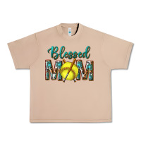 Burro western blessed mom with softball Urban Heavy Tee - texasbilliewilder