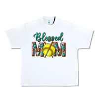 White western blessed mom with softball Urban Heavy Tee - texasbilliewilder