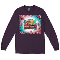 Plum teacher life Long Sleeve Tee - AdoDesignShop