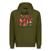 Army Green santa favorite medical assistant Premium Hoodie - MaliasSmallBusiness