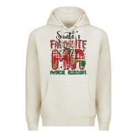 Oatmeal Heather santa favorite medical assistant Premium Hoodie - MaliasSmallBusiness