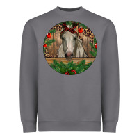 Storm Christmas Horse Heavyweight Sweatshirt - RanaPortraitStore
