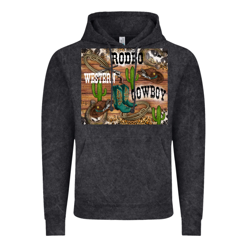 Western Rodeo Vintage Hoodie by RanaPortraitStore | Teevron