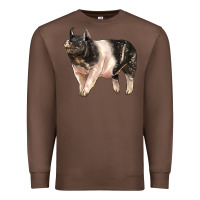 Chestnut hampshire pig Premium Sweatshirt - LillyAllenDesigns