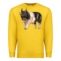 Lemon hampshire pig Premium Sweatshirt - LillyAllenDesigns