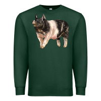 Sports Green hampshire pig Premium Sweatshirt - LillyAllenDesigns