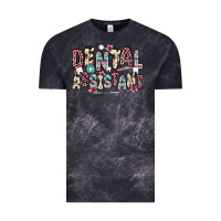 Cloud Black dental assistant Vintage Tee - Zillion Design Studio