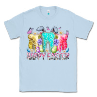 Dusty Blue happy easter tooth Classic Tee - RacoonDesign