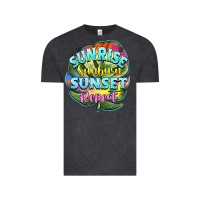 Vintage Black sunrise sunburn sunset repeat Vintage Tee - BarkalooDesign